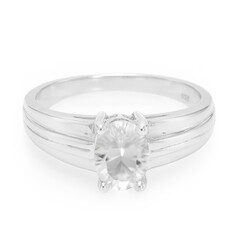 Petalit-Silberring