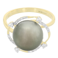 Tahitiperlen-Goldring