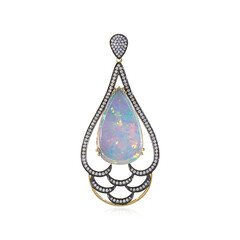 Welo-Opal-Goldanhänger (AMAYANI)