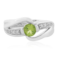 Peridot-Silberring