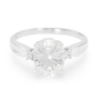 Petalit-Silberring