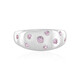 Pinkfarbener Saphir-Silberring