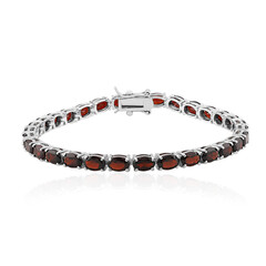 Granat-Silberarmband