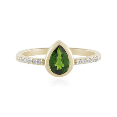 Russischer Diopsid-Goldring