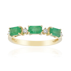 AAA-Sambia-Smaragd-Goldring (CIRARI)