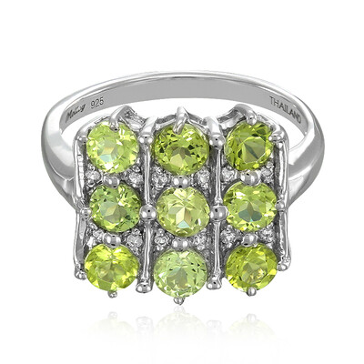 Paraiba-Turmalin-Silberring