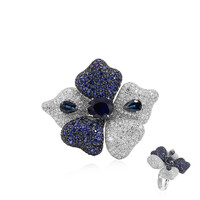 Blauer Saphir-Goldring (Estée Collection)