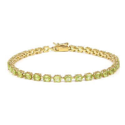 Peridot-Silberarmband