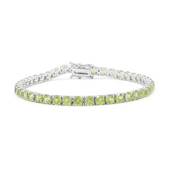 Peridot-Silberarmband