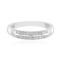 PK (J) Diamant-Silberring
