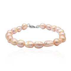 Süßwasserzuchtperlen-Silberarmband (TPC)