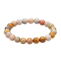 Versteinerte Koralle-Armband