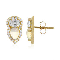 Welo-Opal-Goldohrringe (Adela Gold)