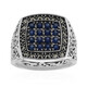 Blauer Saphir-Silberring (Annette classic)