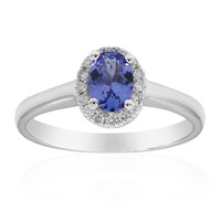 AAA-Tansanit-Goldring