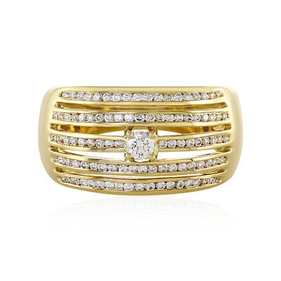 Lupenreiner (F) Brillant-Goldring (LUCENT DIAMONDS)