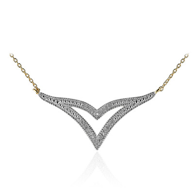I3 (I) Diamant-Silbercollier