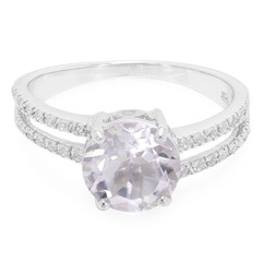 Lavendel-Amethyst-Silberring