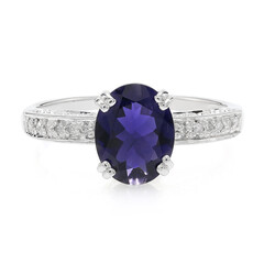 Ceylon-Iolith-Silberring
