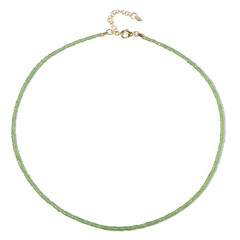 Demantoid-Silberhalskette