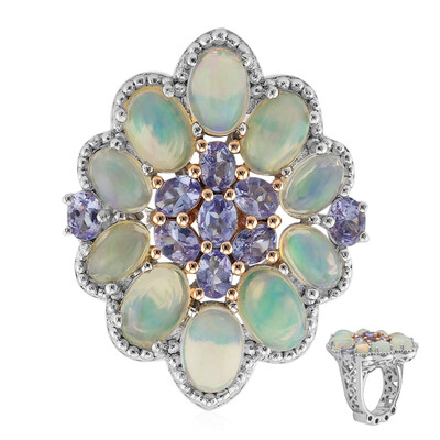 Welo-Opal-Silberring (Dallas Prince Designs)