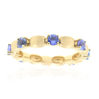 AAA-Tansanit-Goldring (de Melo)