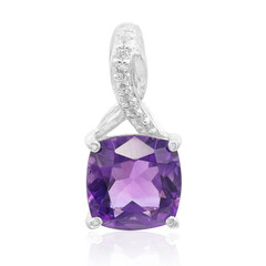 Bolivianischer Amethyst-Silberanhänger