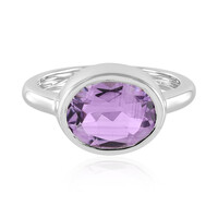 Lavendel-Amethyst-Silberring