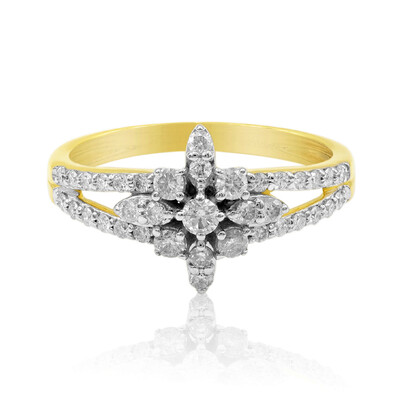 SI2 (G) Brillant-Goldring (Annette)