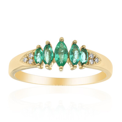 AAA-Sambia-Smaragd-Goldring