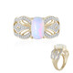 Welo-Opal-Goldring (SUHANA)