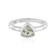 Grüner Amethyst-Silberring