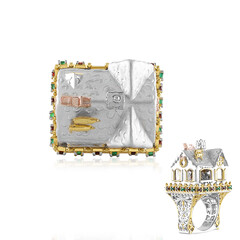 Edelstein-Silberring (Gems en Vogue)