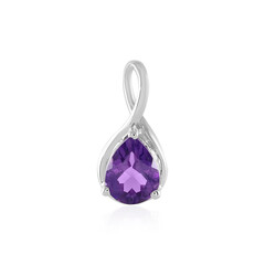 Sibirischer Amethyst-Silberanhänger