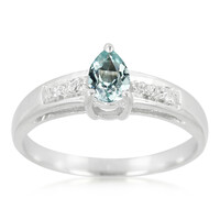 Paraiba-Turmalin-Silberring