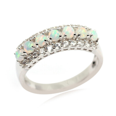 Welo-Opal-Silberring