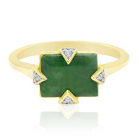 Majestätischer Jadeit-Goldring