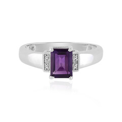 Sambia-Amethyst-Silberring