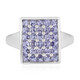 Tansanit-Silberring (MONOSONO COLLECTION)