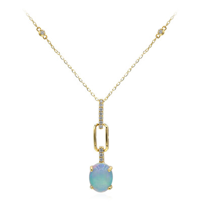 AAA-Welo-Opal-Goldhalskette (CIRARI)