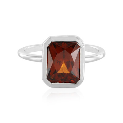Hessonit-Granat-Goldring