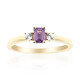 Purpurfarbener Ceylon-Saphir-Goldring