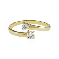 Lupenreiner (F) Brillant-Goldring (LUCENT DIAMONDS)