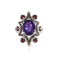 Sambia-Amethyst-Silberring