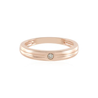 VS2 Schokoladen-Brillant-Goldring