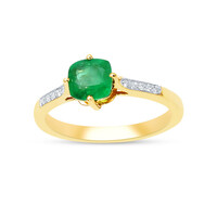 Sambia-Smaragd-Goldring