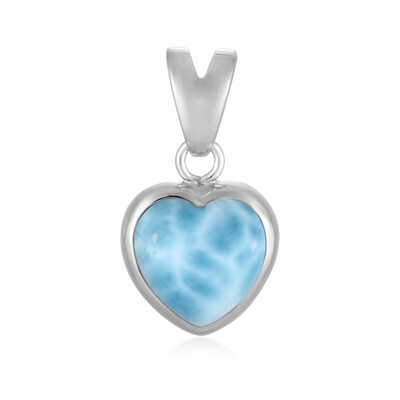 Larimar-Silberanhänger