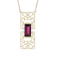 Rhodolith-Goldcollier (Ornaments by de Melo)