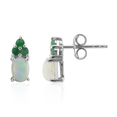 Welo-Opal-Silberohrringe