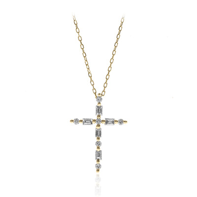 SI2 (H) Brillant-Goldhalskette (CIRARI)